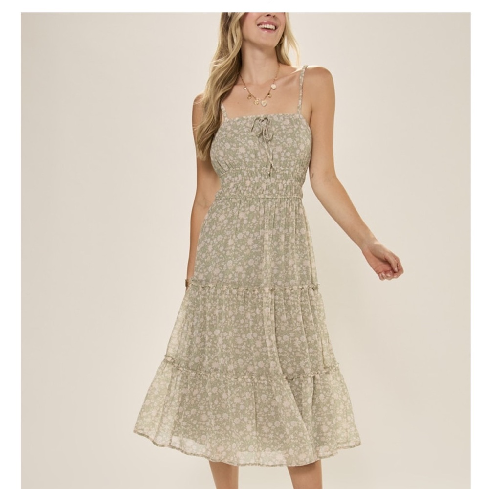 Francesca’s floral dress